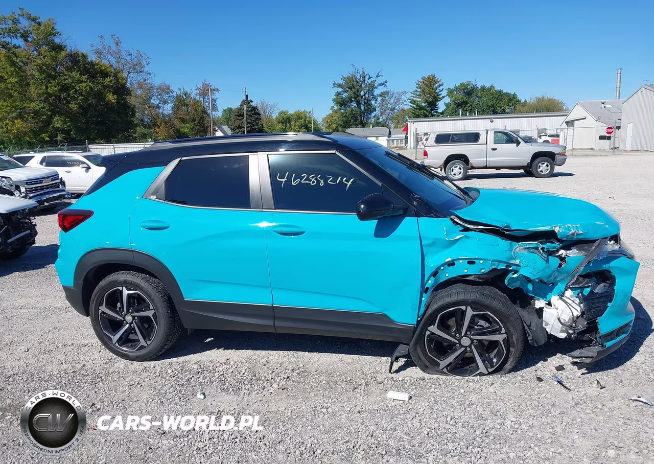 2021 Chevrolet Trailblazer Awd Rs VIN:KL79MUSL4MB162375 - 14