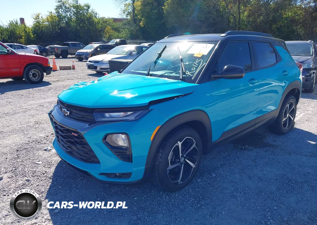 2021 Chevrolet Trailblazer Awd Rs VIN:KL79MUSL4MB162375 - 2