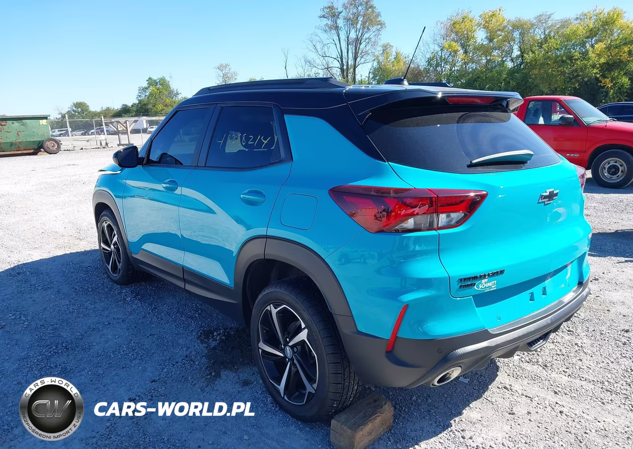 2021 Chevrolet Trailblazer Awd Rs VIN:KL79MUSL4MB162375 - 3