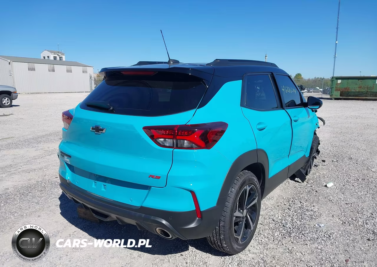 2021 Chevrolet Trailblazer Awd Rs VIN:KL79MUSL4MB162375 - 4