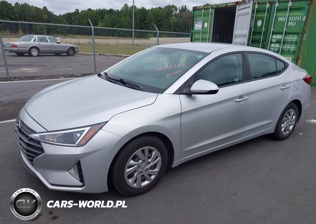 2019 Hyundai Elantra Se VIN:KMHD74LF1KU887071 - 2
