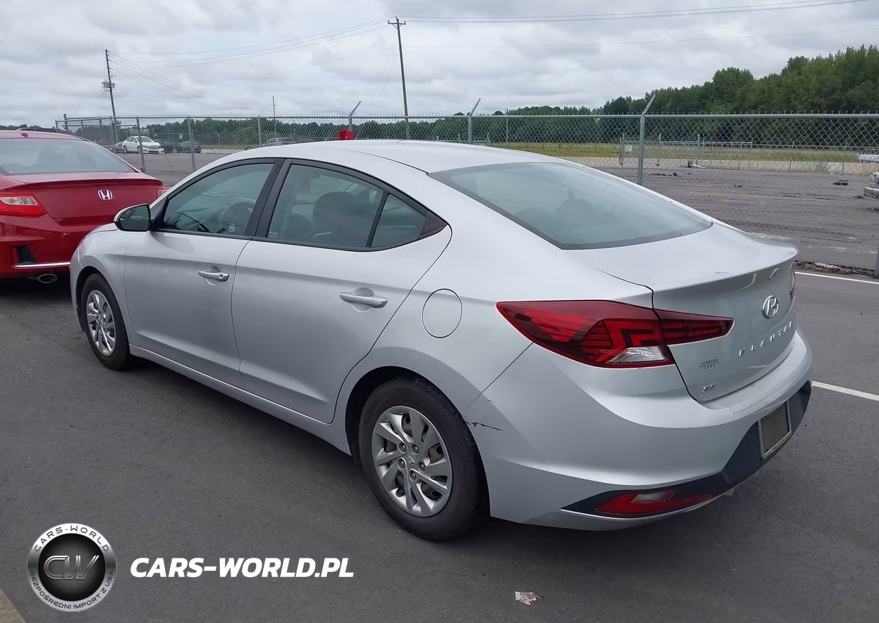 2019 Hyundai Elantra Se VIN:KMHD74LF1KU887071 - 3