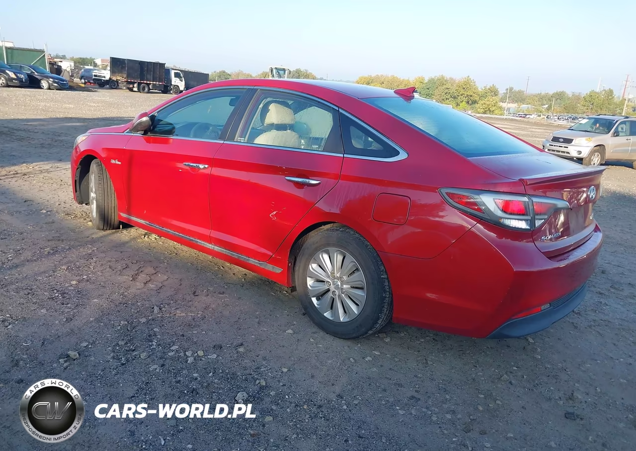 2016 Hyundai Sonata Hybrid Se VIN:KMHE24L13GA016348 - 3