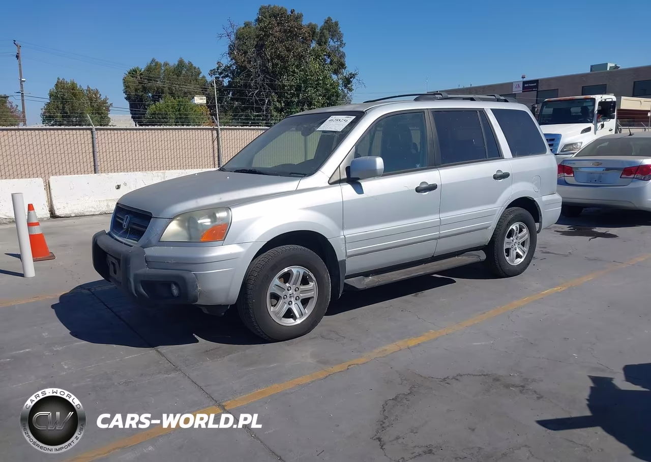 2003 Honda Pilot Ex-L VIN:2HKYF18743H544839 - 2