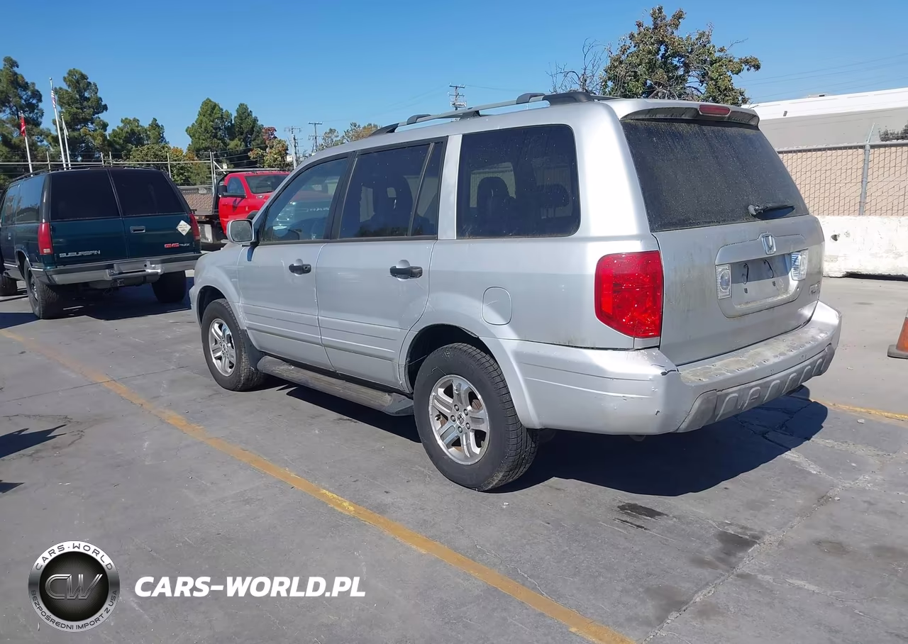 2003 Honda Pilot Ex-L VIN:2HKYF18743H544839 - 3