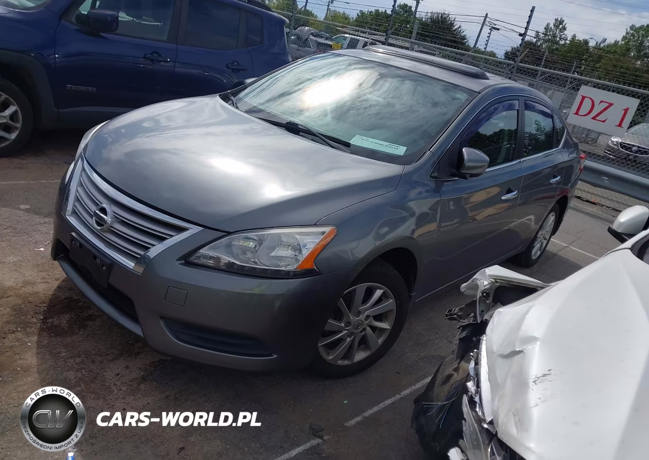 2015 Nissan Sentra Sv VIN:3N1AB7AP5FY226605 - 2