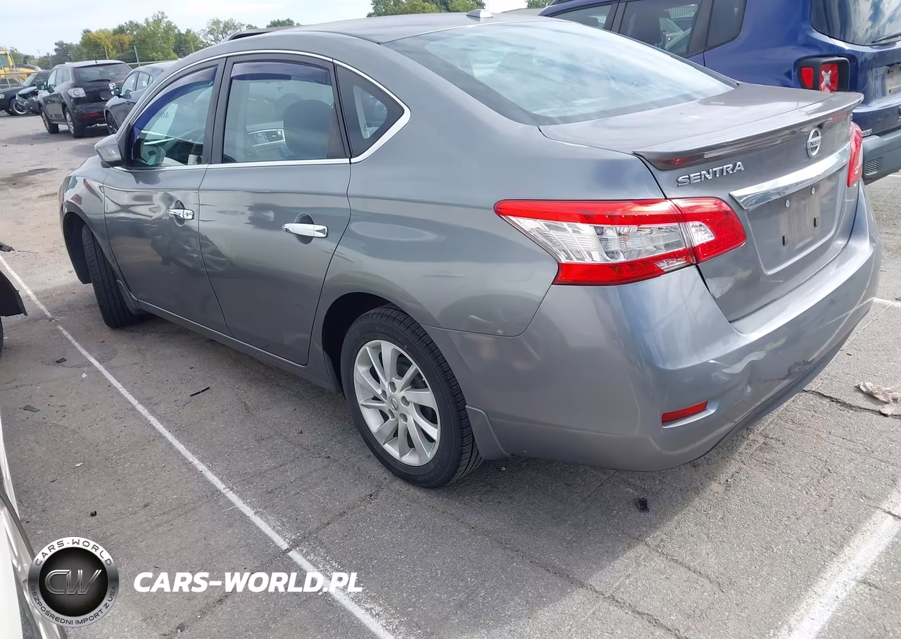 2015 Nissan Sentra Sv VIN:3N1AB7AP5FY226605 - 3