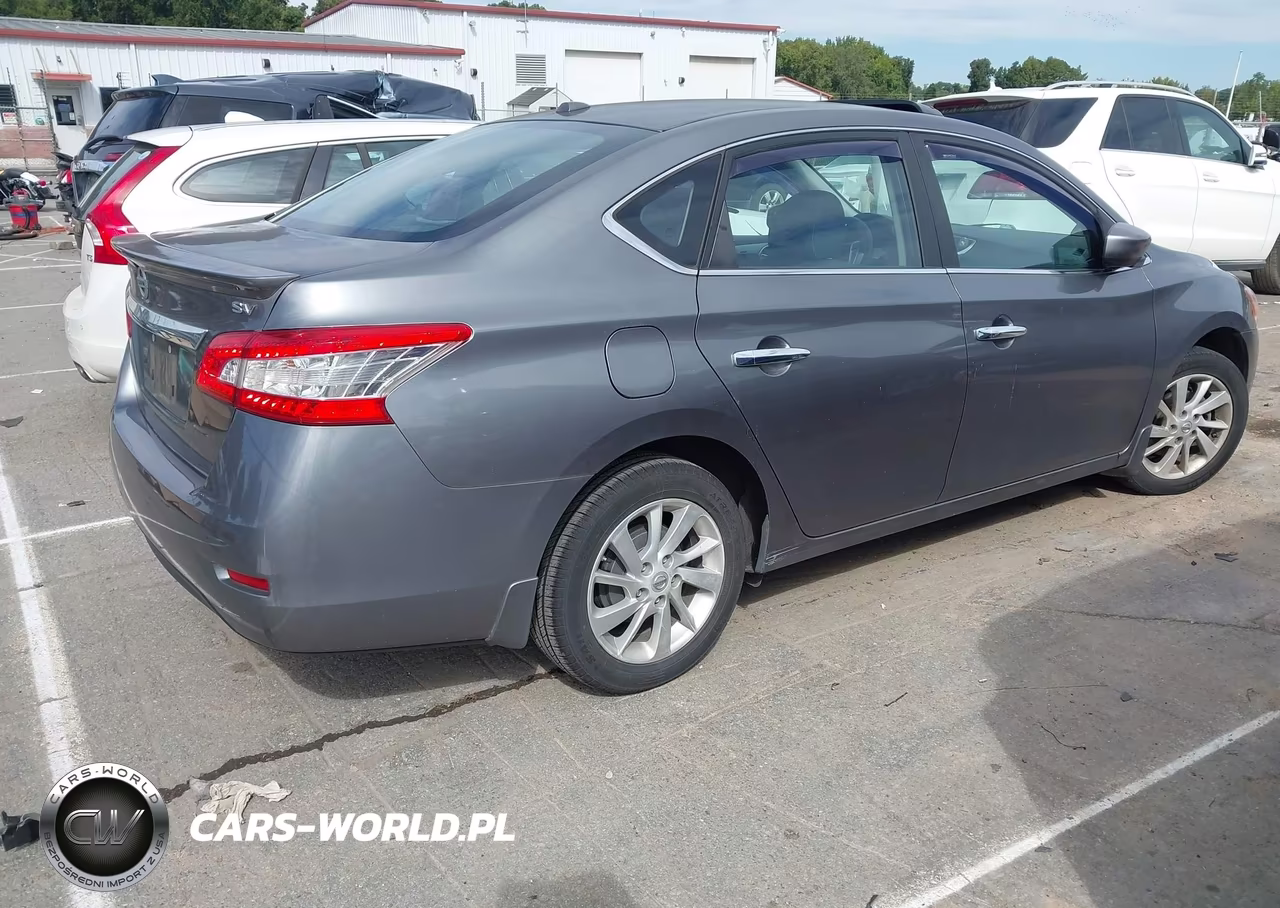 2015 Nissan Sentra Sv VIN:3N1AB7AP5FY226605 - 4