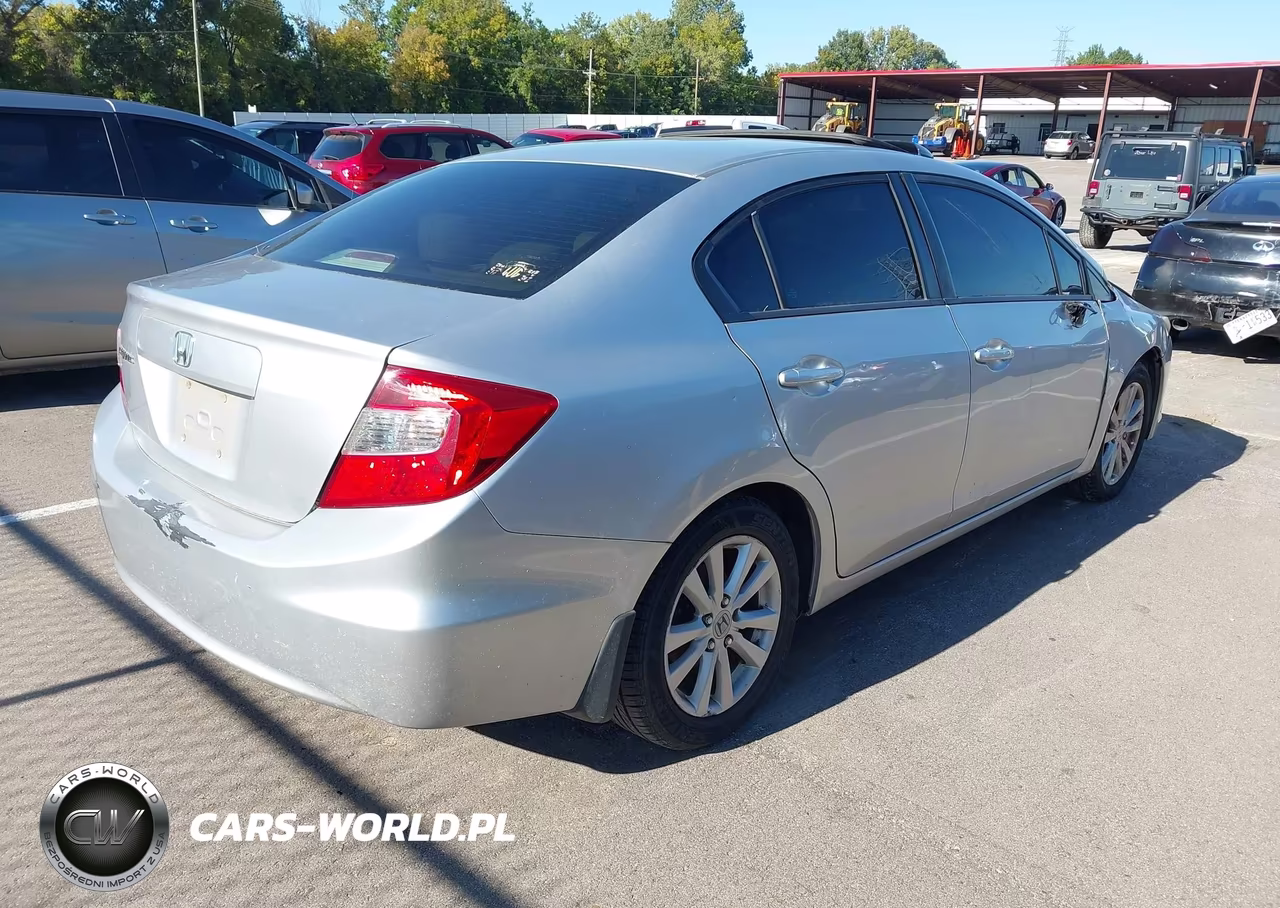 2012 Honda Civic Ex-L VIN:19XFB2F95CE044884 - 4