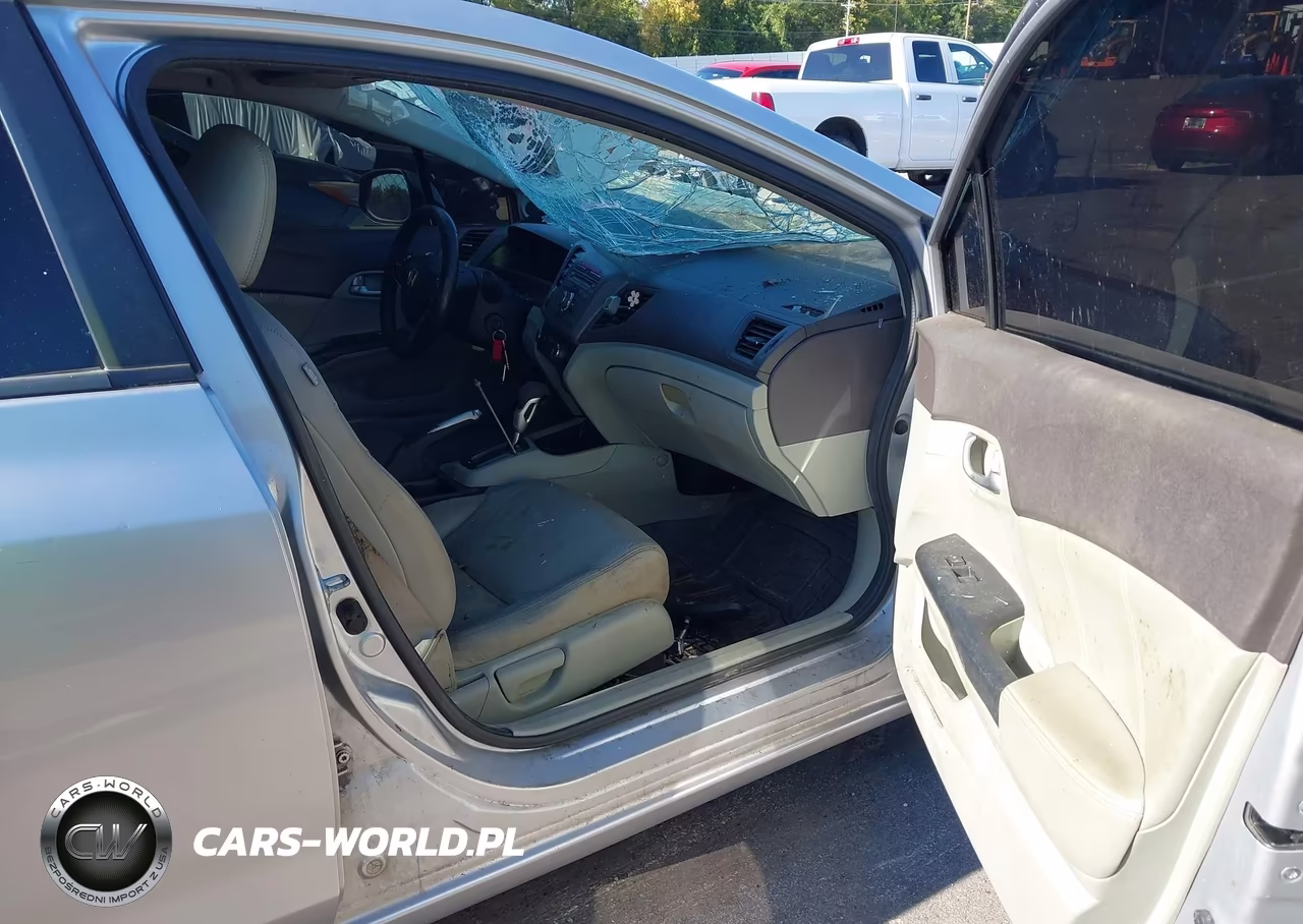 2012 Honda Civic Ex-L VIN:19XFB2F95CE044884 - 5