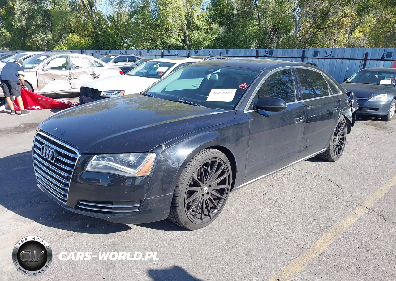 2013 Audi A8 L 3.0T VIN:WAURGAFDXDN000595 - 2