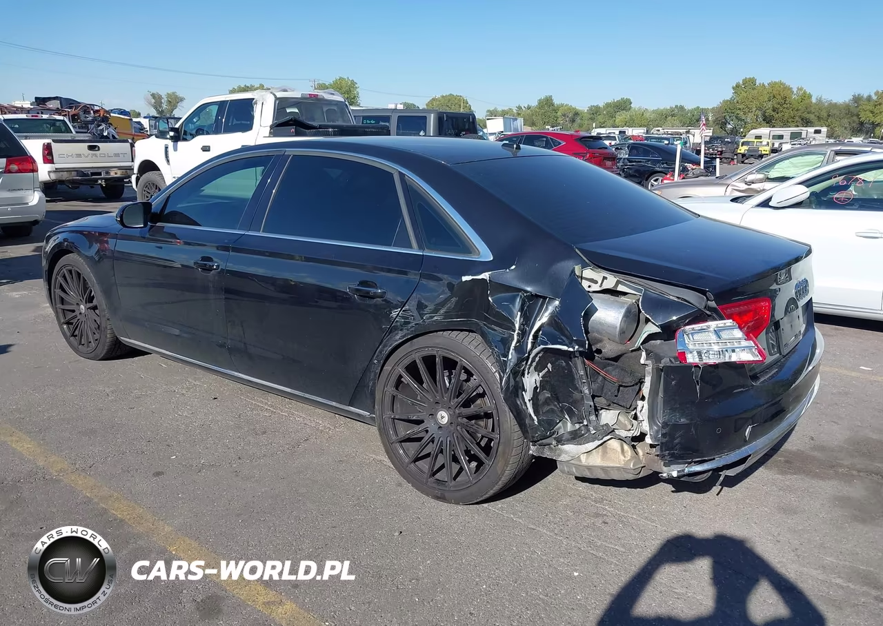 2013 Audi A8 L 3.0T VIN:WAURGAFDXDN000595 - 3
