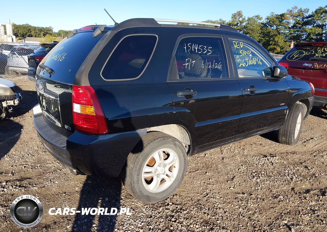 2007 Kia Sportage Lx V6 VIN:KNDJE723277418468 - 4