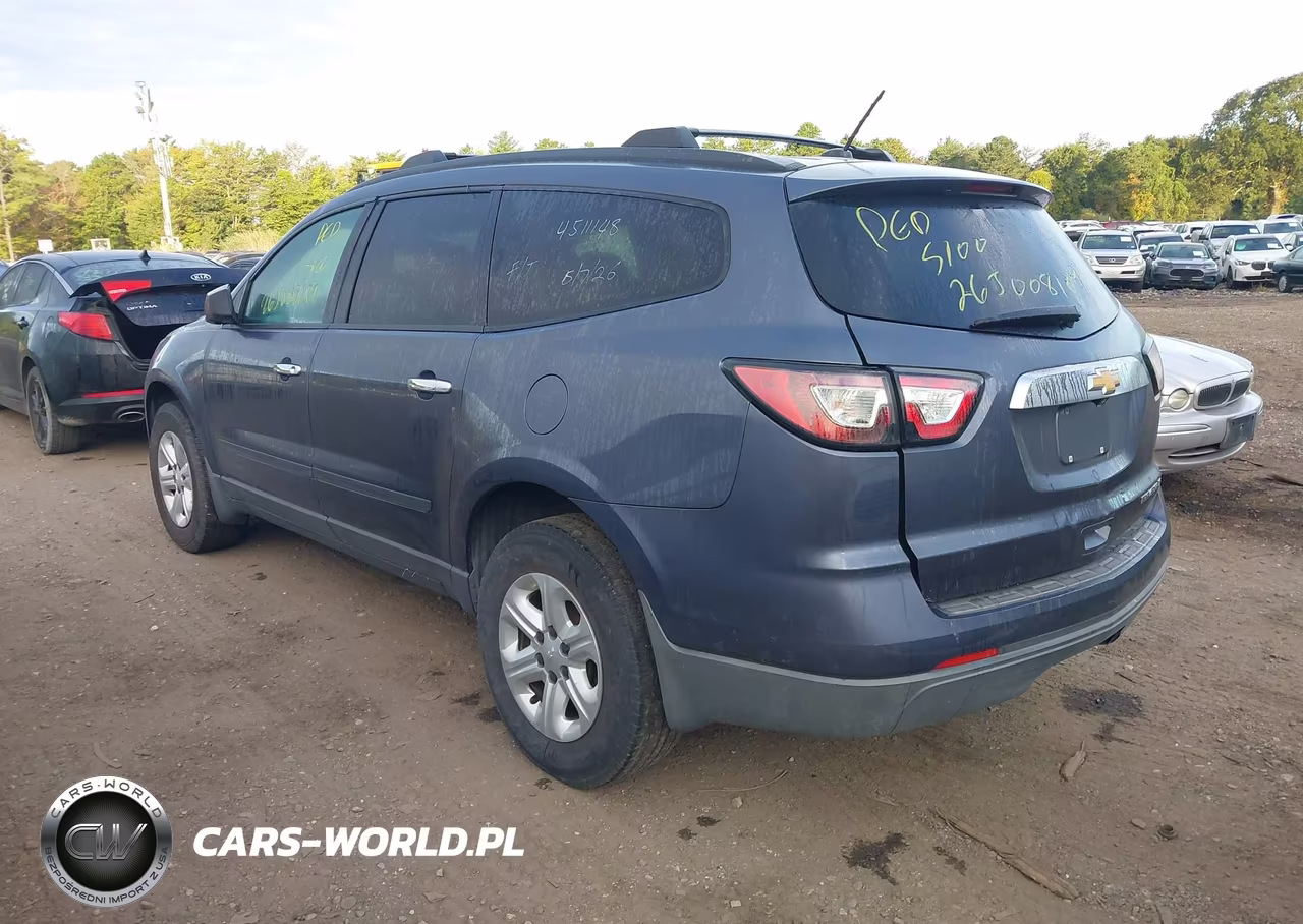 2014 Chevrolet Traverse Ls VIN:1GNKRFKD6EJ293851 - 3