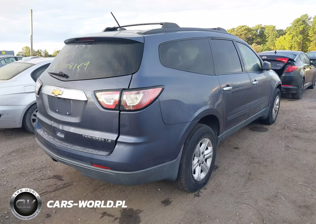 2014 Chevrolet Traverse Ls VIN:1GNKRFKD6EJ293851 - 4