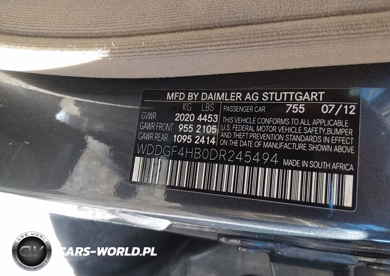2013 Mercedes-Benz C 250 Sport VIN:WDDGF4HB0DR245494 - 9
