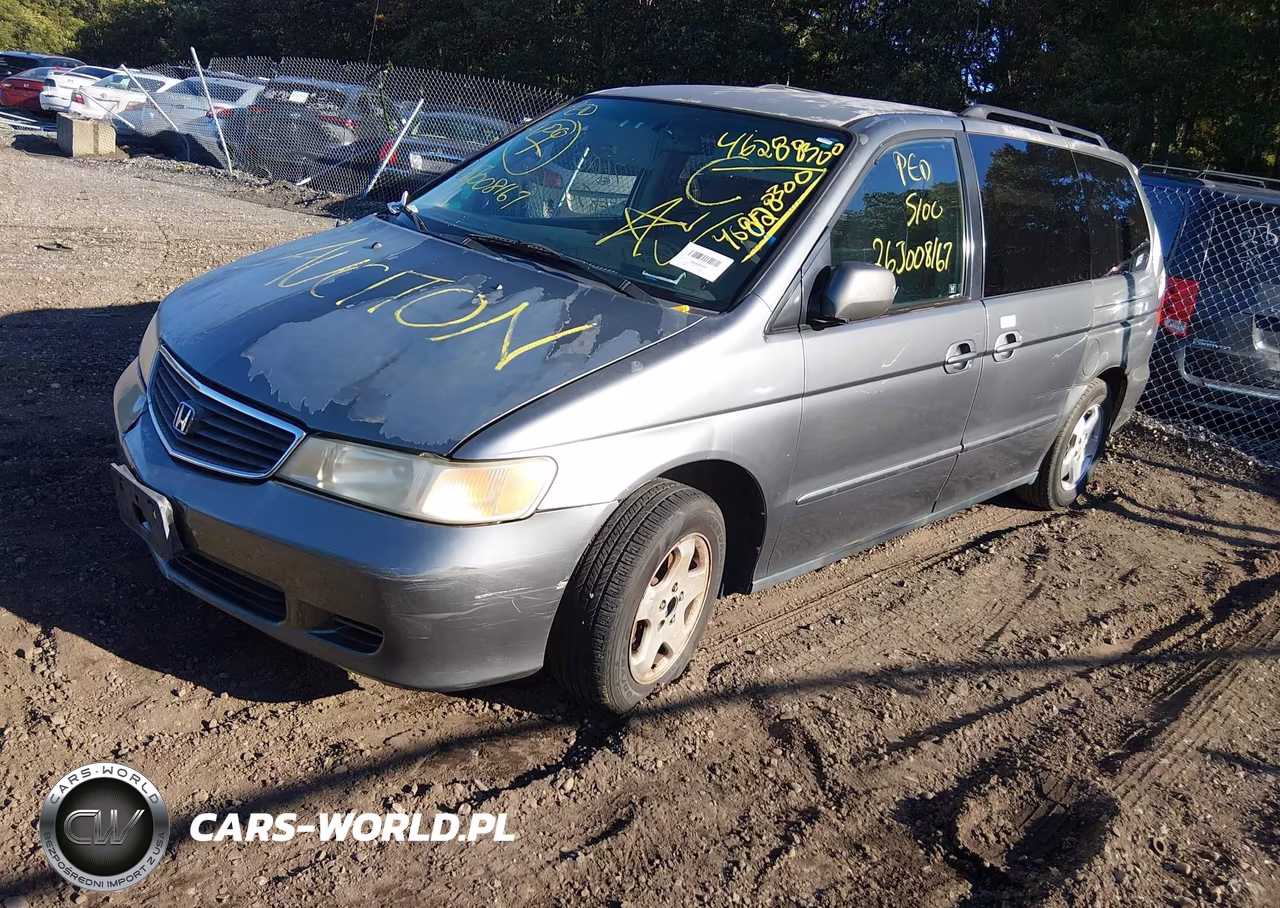 2001 Honda Odyssey Ex VIN:2HKRL18611H578156 - 2