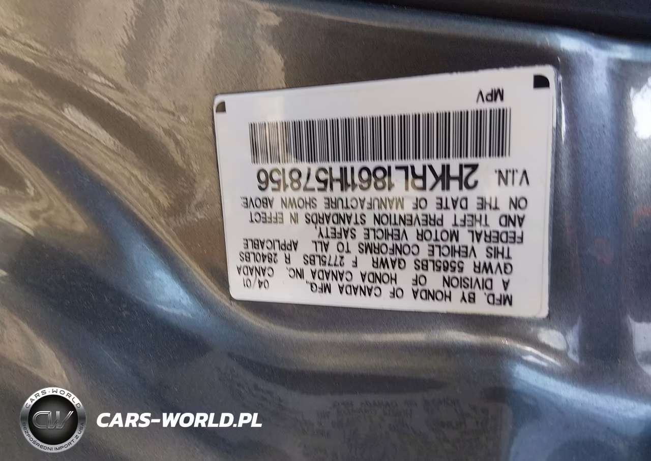 2001 Honda Odyssey Ex VIN:2HKRL18611H578156 - 9
