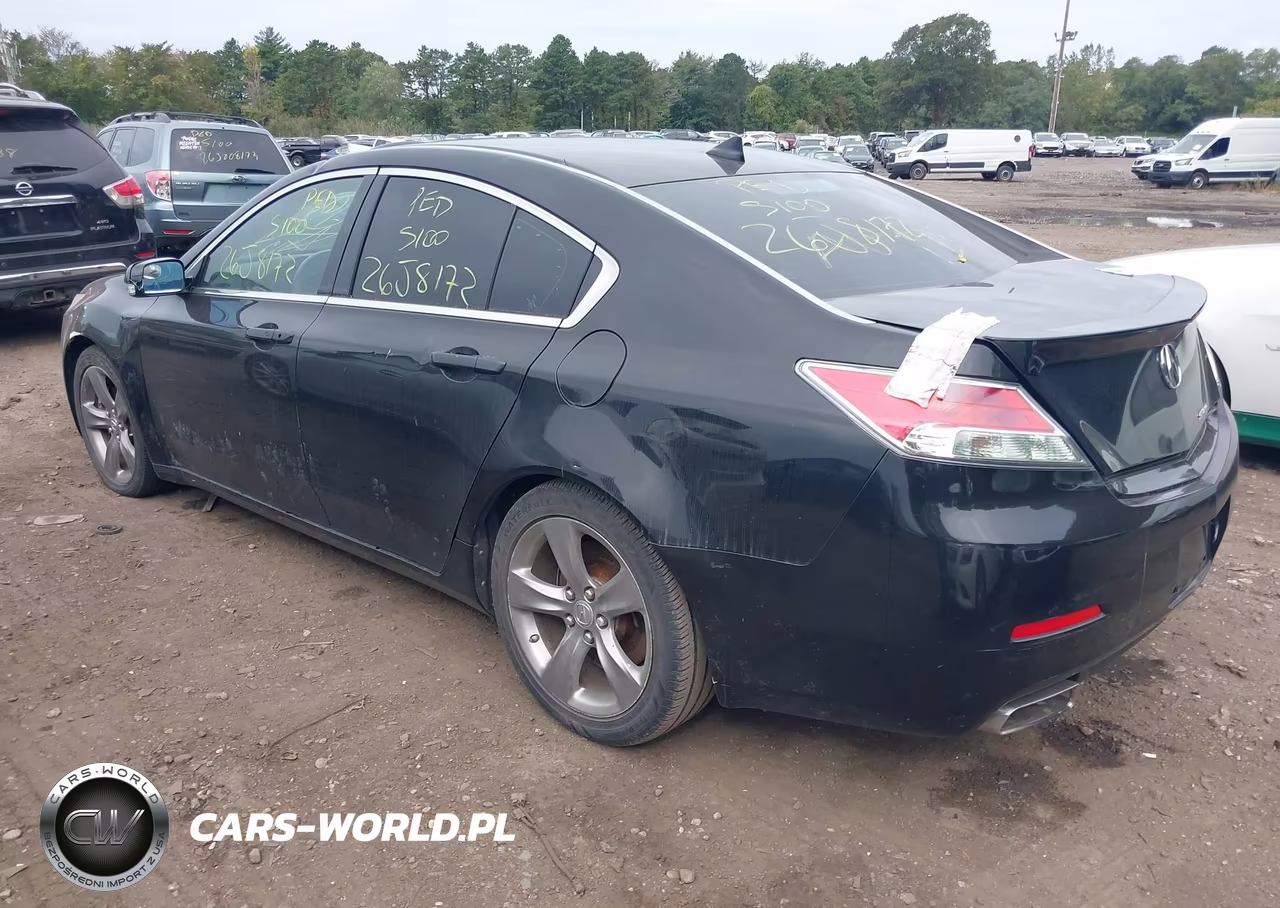 2012 Acura Tl 3.7 VIN:19UUA9F58CA005114 - 3