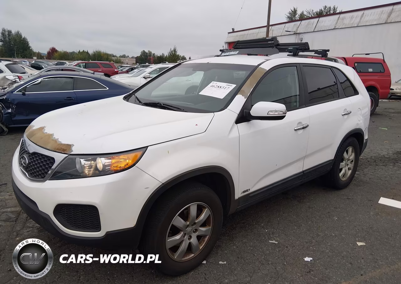 2013 Kia Sorento Lx V6 VIN:5XYKTDA26DG375785 - 2