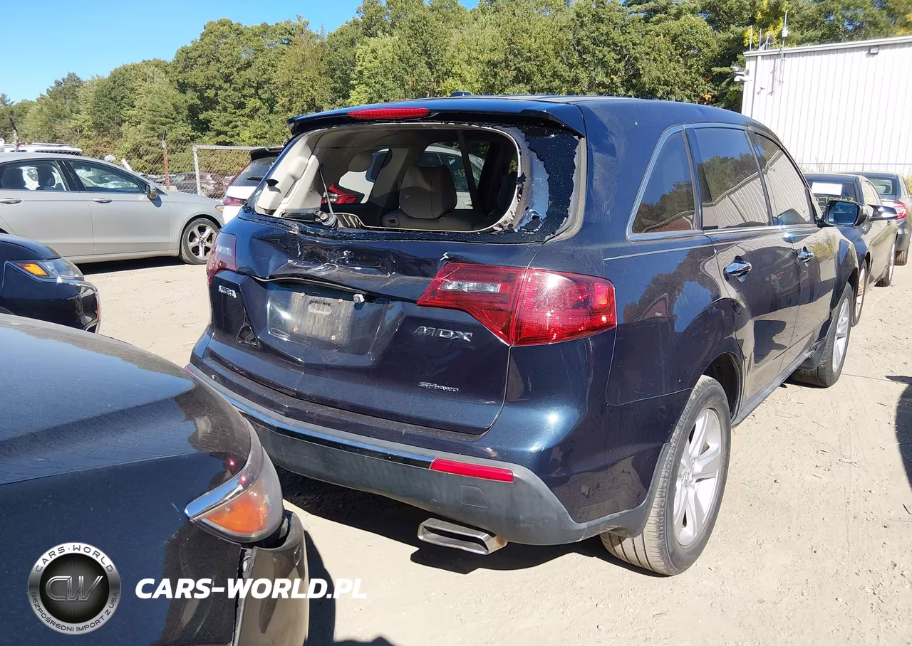 2011 Acura Mdx Technology Package VIN:2HNYD2H40BH517107 - 4