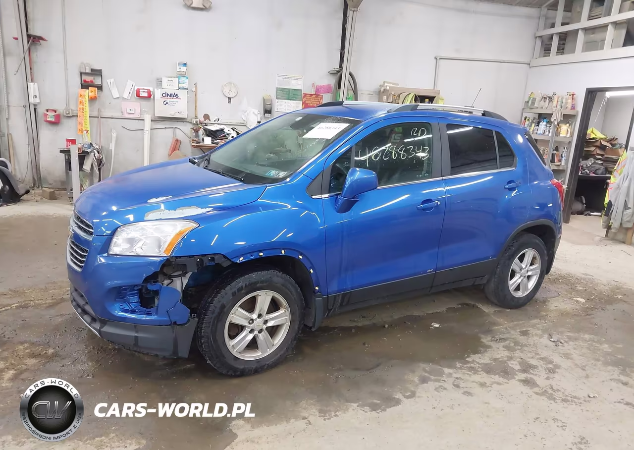 2016 Chevrolet Trax Lt VIN:KL7CJPSB2GB748875 - 2