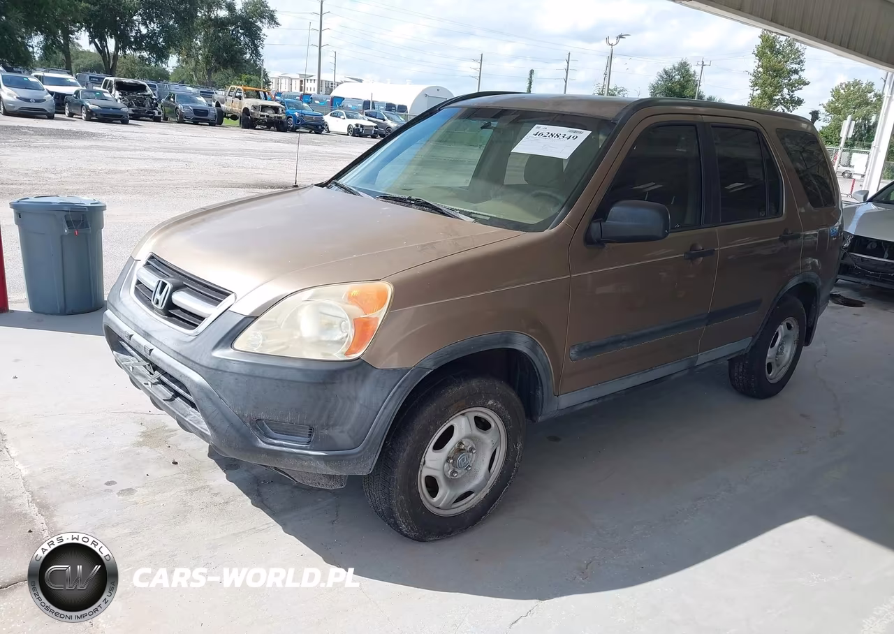 2003 Honda Cr-V Lx VIN:SHSRD68483U100349 - 2