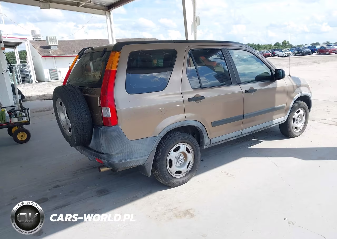 2003 Honda Cr-V Lx VIN:SHSRD68483U100349 - 4
