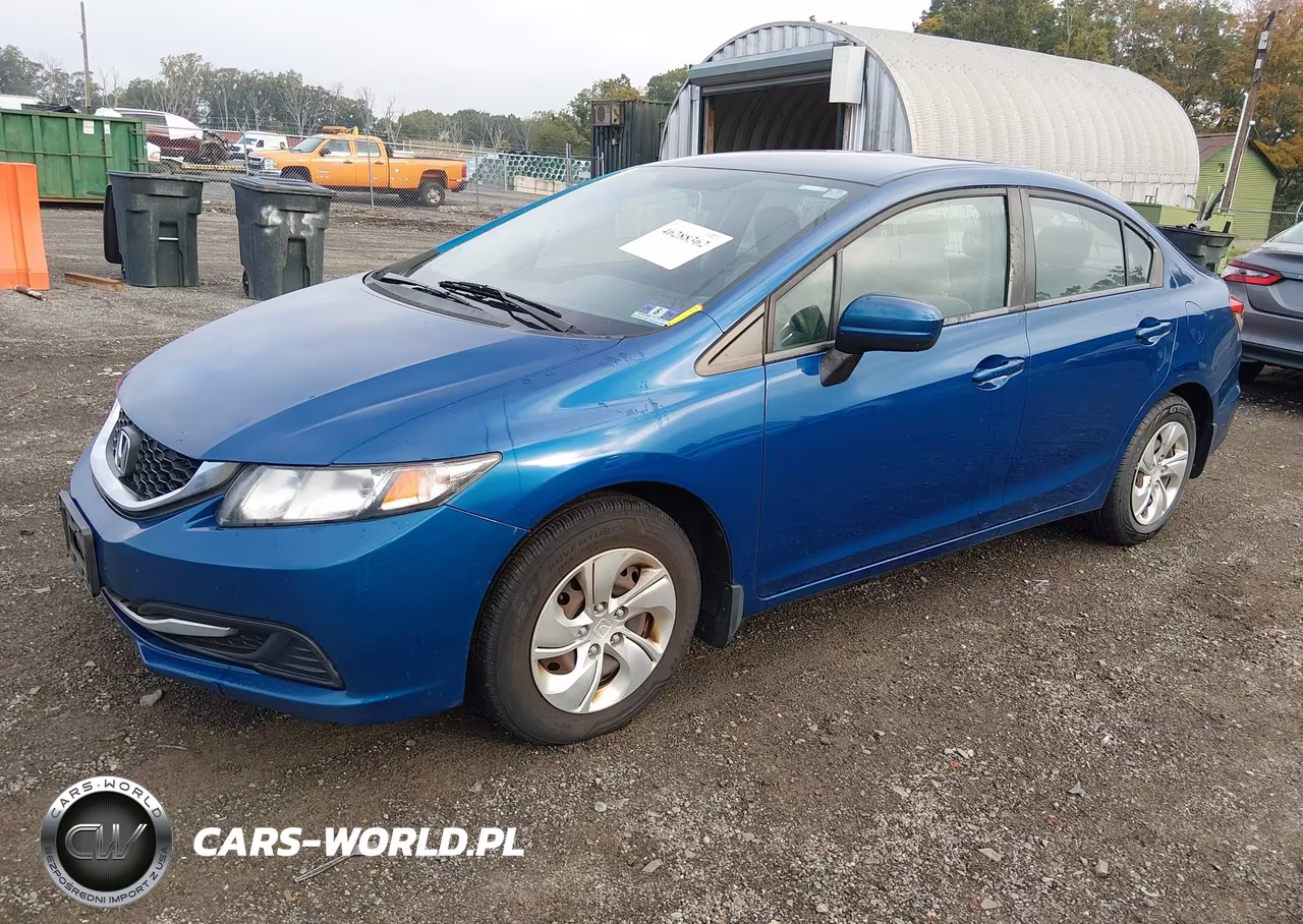 2015 Honda Civic Lx VIN:19XFB2F50FE079754 - 2
