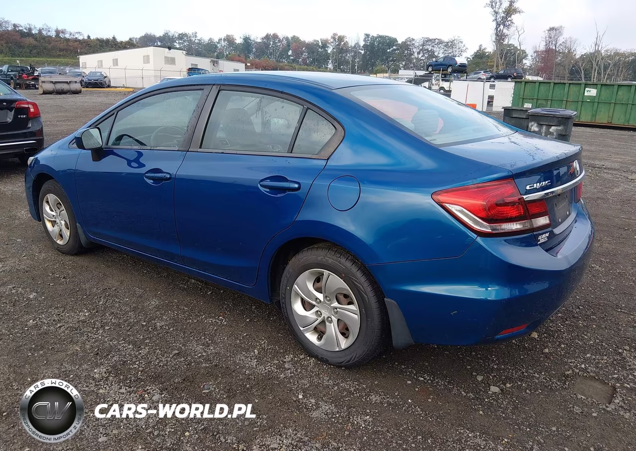 2015 Honda Civic Lx VIN:19XFB2F50FE079754 - 3