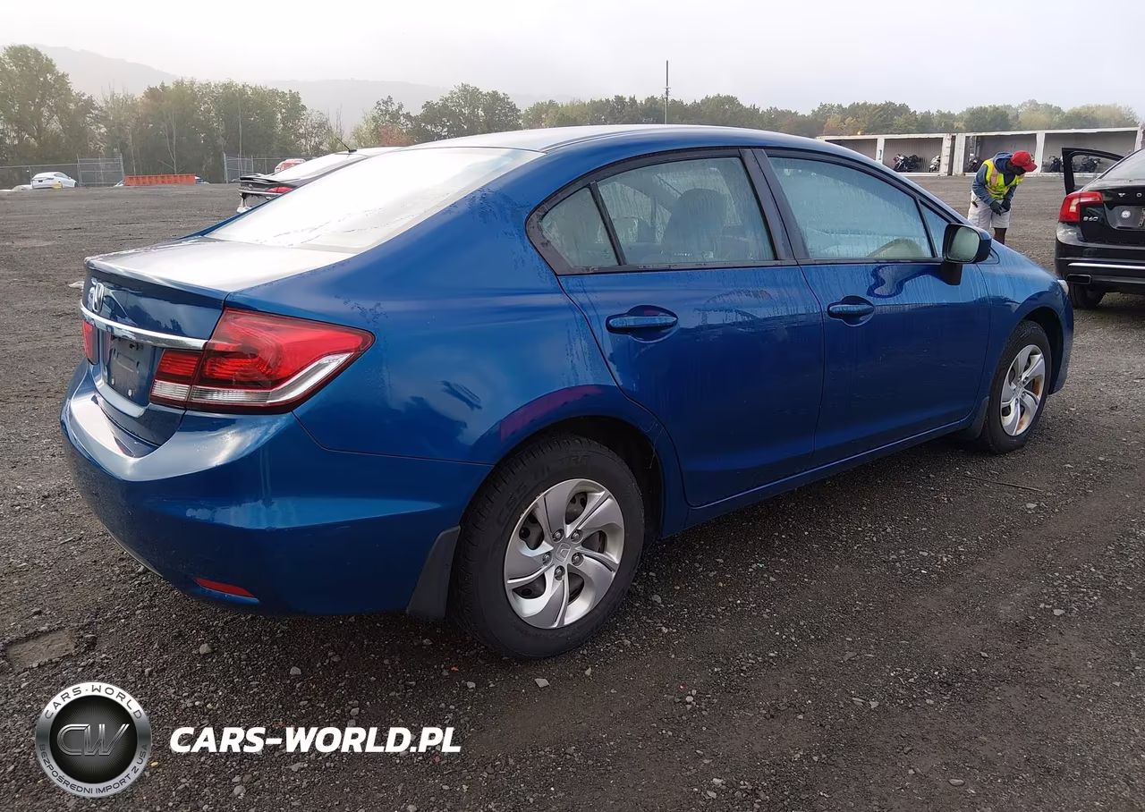 2015 Honda Civic Lx VIN:19XFB2F50FE079754 - 4