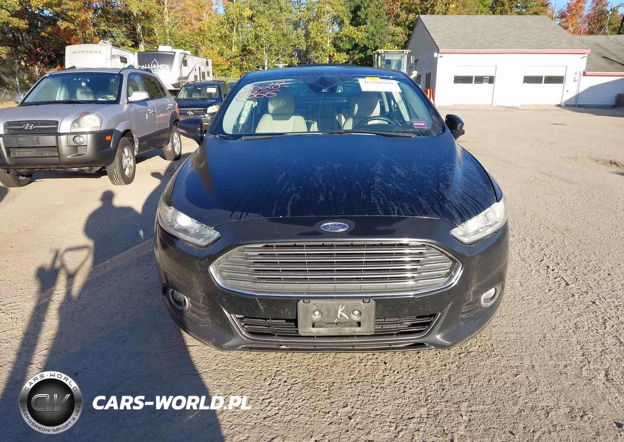 2016 Ford Fusion Hybrid Titanium VIN:3FA6P0RU3GR162233 - 12