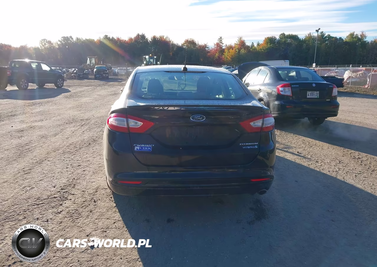 2016 Ford Fusion Hybrid Titanium VIN:3FA6P0RU3GR162233 - 16