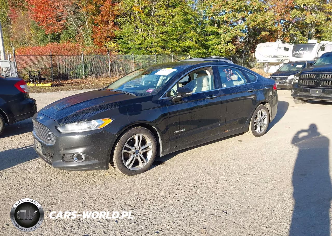 2016 Ford Fusion Hybrid Titanium VIN:3FA6P0RU3GR162233 - 2