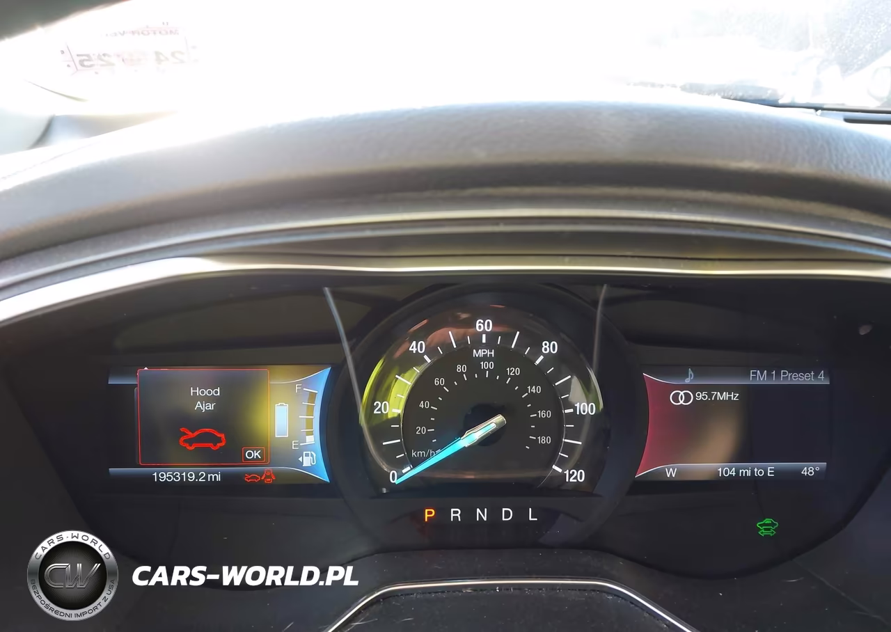 2016 Ford Fusion Hybrid Titanium VIN:3FA6P0RU3GR162233 - 7