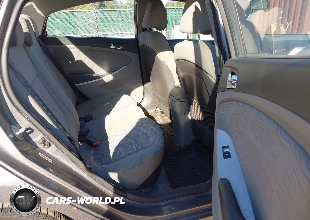 2014 Hyundai Accent Gls VIN:KMHCU4AE9EU766338 - 8
