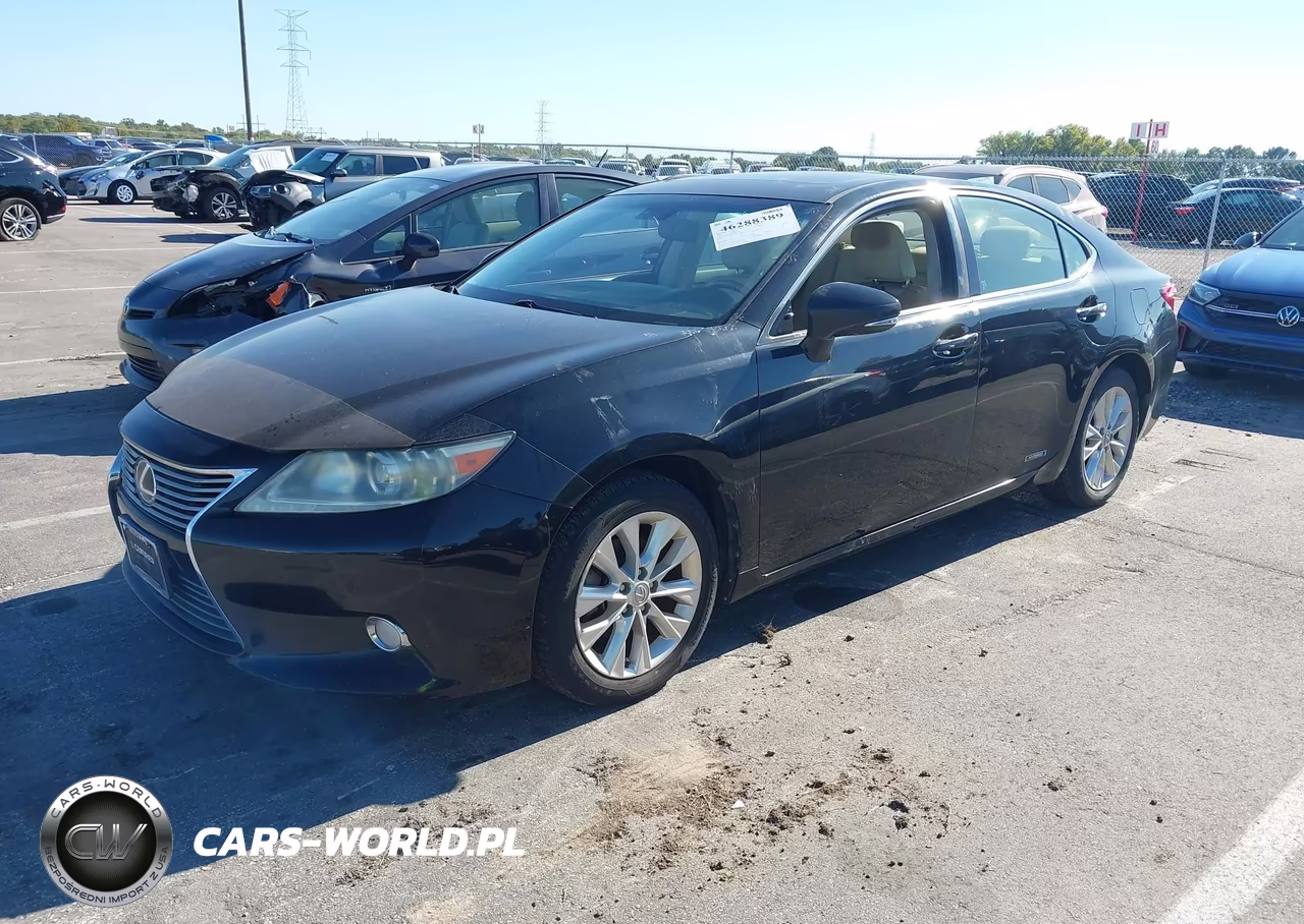 2013 Lexus Es 300H VIN:JTHBW1GG6D2029186 - 2