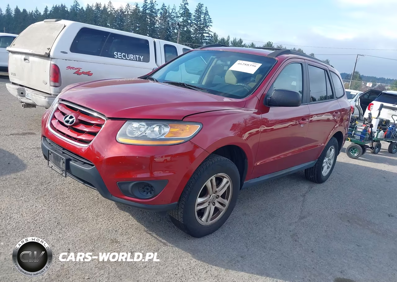 2011 Hyundai Santa Fe Gls VIN:5XYZGDAB5BG019778 - 2