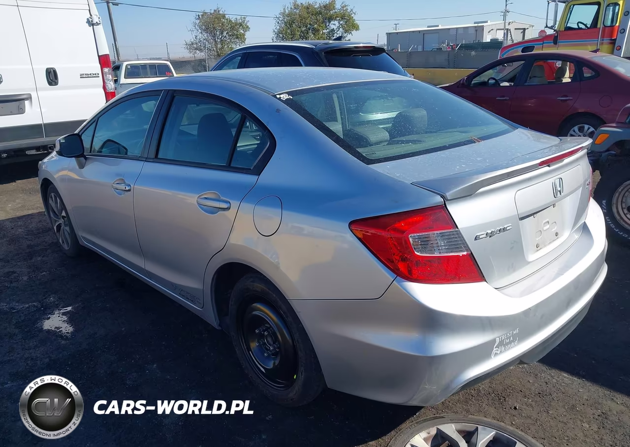 2012 Honda Civic Si VIN:2HGFB6E56CH700926 - 3