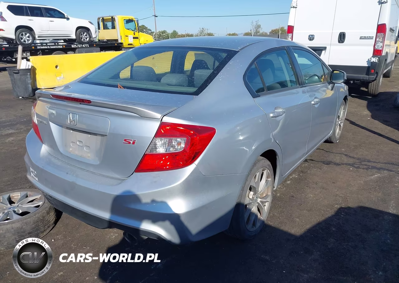 2012 Honda Civic Si VIN:2HGFB6E56CH700926 - 4