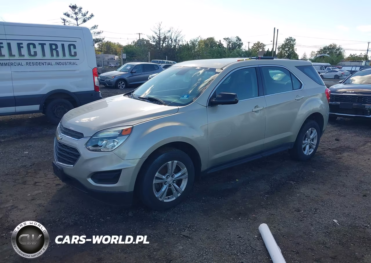 2016 Chevrolet Equinox Ls VIN:2GNALBEK6G1162741 - 2