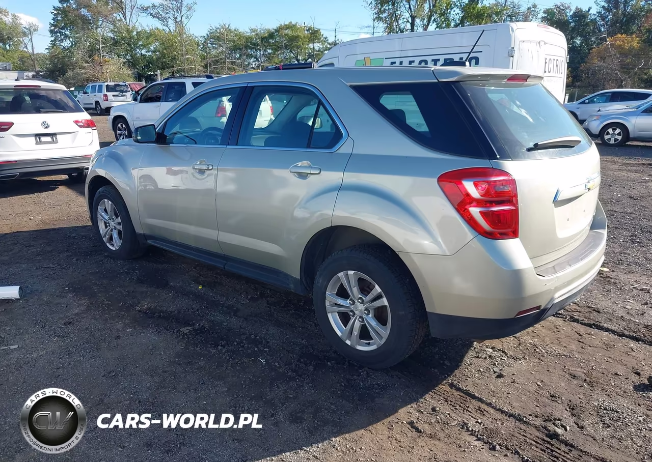2016 Chevrolet Equinox Ls VIN:2GNALBEK6G1162741 - 3
