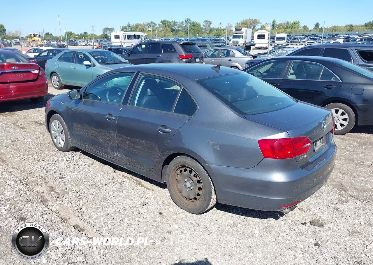 2014 Volkswagen Jetta 1.8T Se VIN:3VWD07AJ6EM275729 - 3