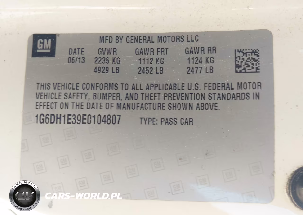 2014 Cadillac Cts Premium VIN:1G6DH1E39E0104807 - 9