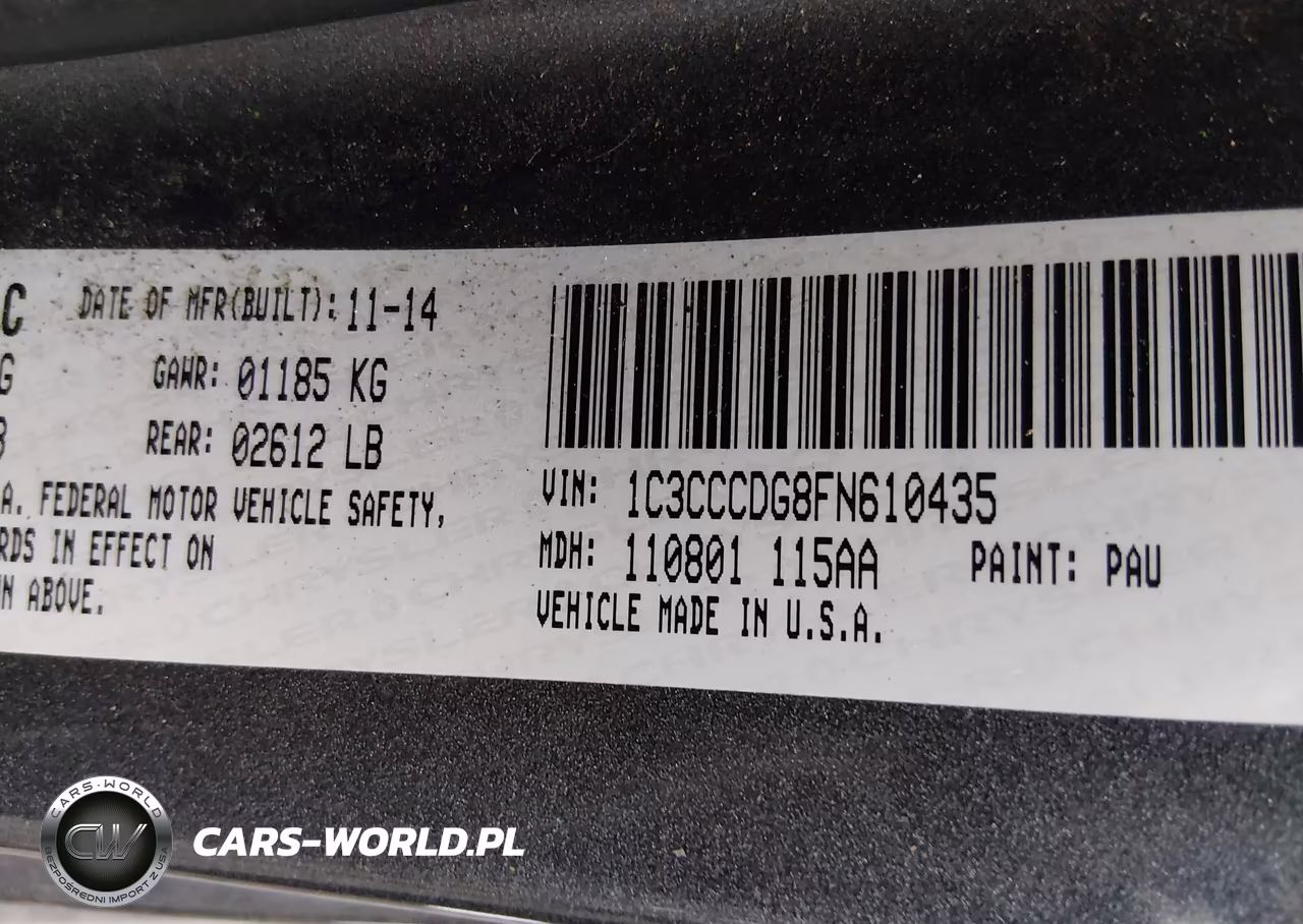 2015 Chrysler 200 S VIN:1C3CCCDG8FN610435 - 9