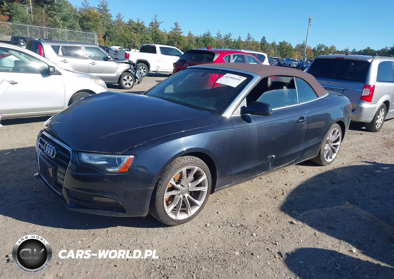 2013 Audi A5 2.0T Premium VIN:WAULFAFH1DN010699 - 2