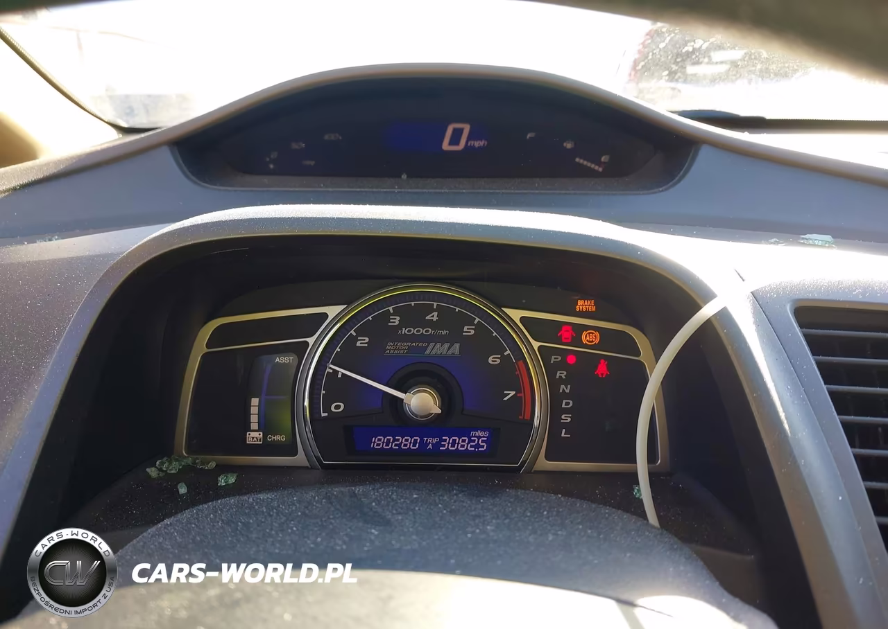 2006 Honda Civic Hybrid VIN:JHMFA36236S029361 - 7