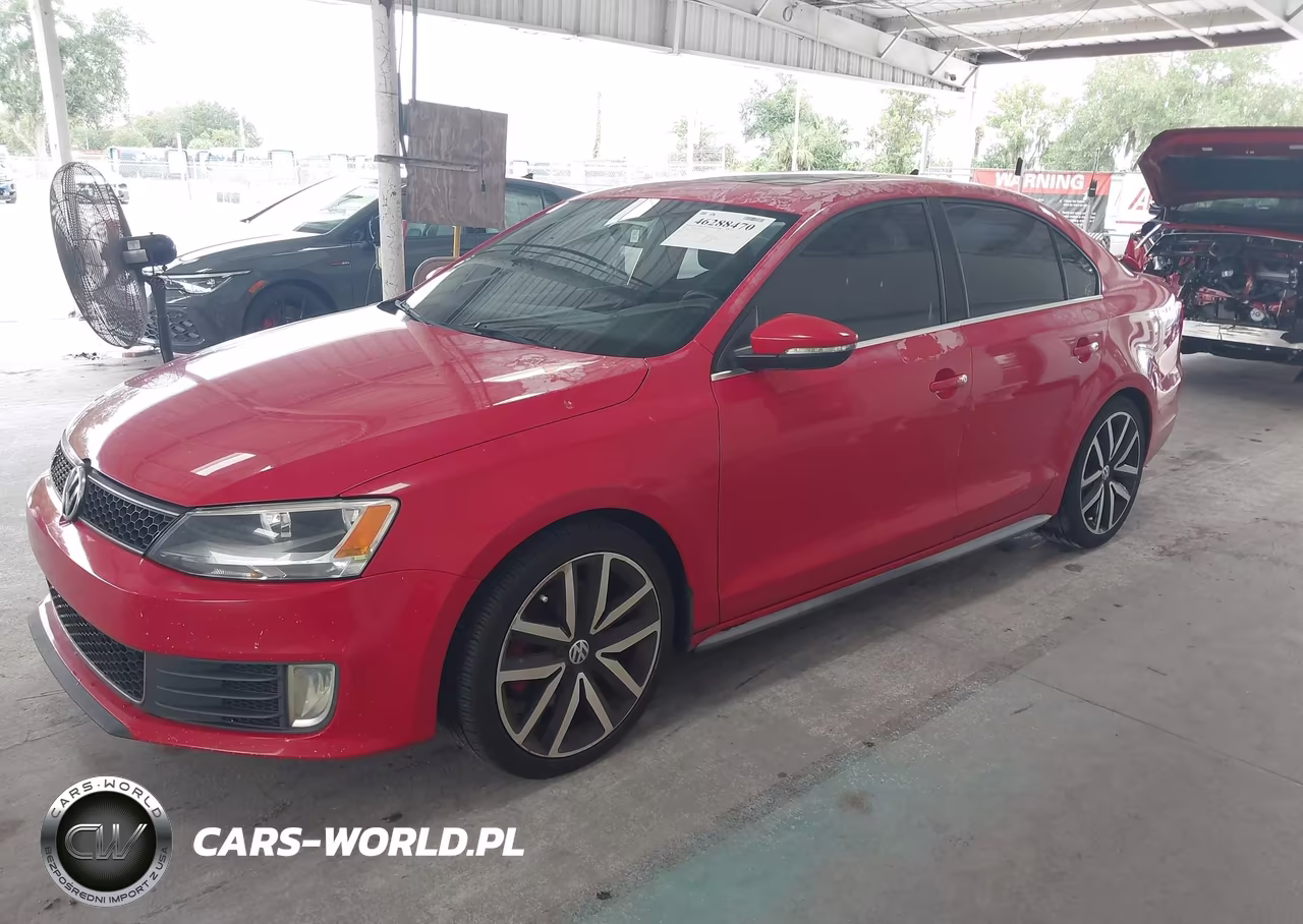 2012 Volkswagen Jetta Gli Autobahn VIN:3VW4A7AJ7CM371623 - 2