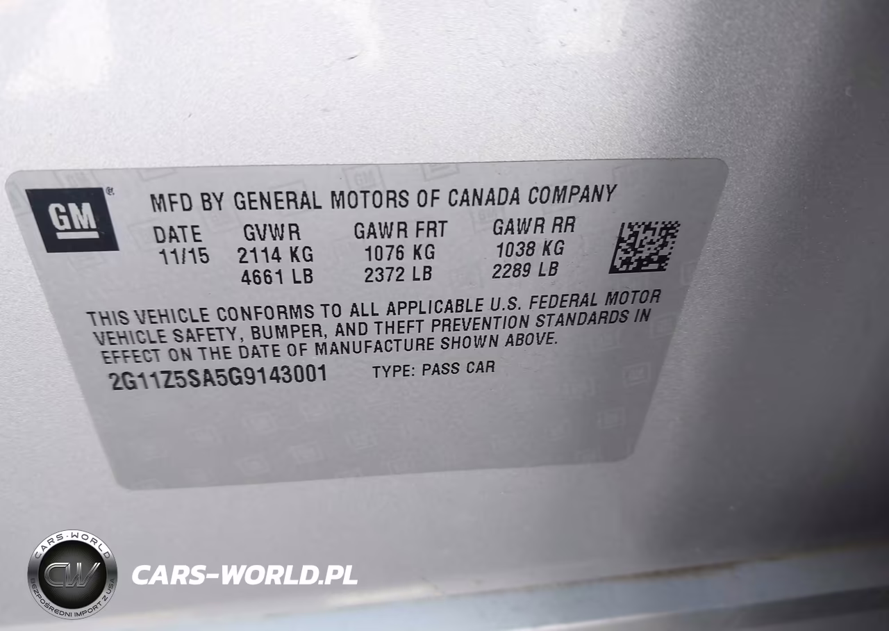2016 Chevrolet Impala Ls VIN:2G11Z5SA5G9143001 - 9