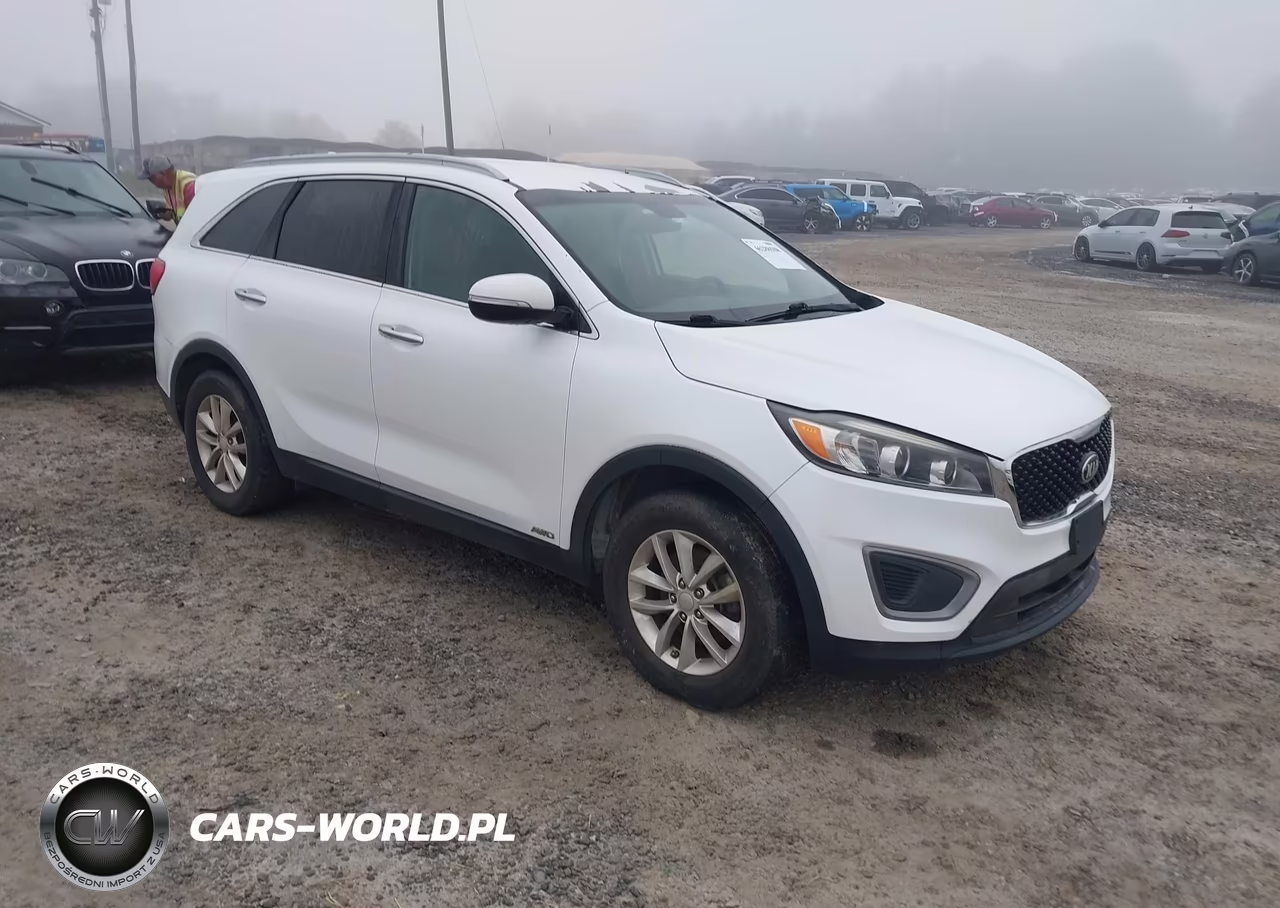 2016 Kia Sorento 2.4L Lx VIN:5XYPGDA36GG059200 - 1